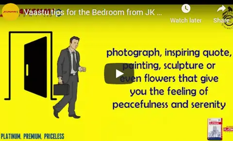 Vastu tips for the bedroom video